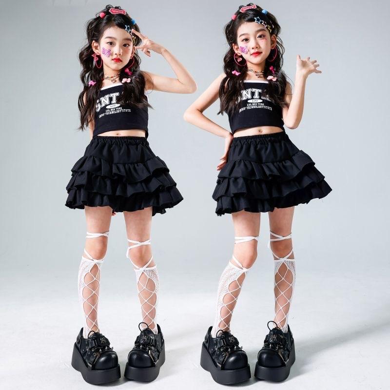 Chân váy xếp ly bé gái 3 tầng size 15-45kg với quần bên trong 6