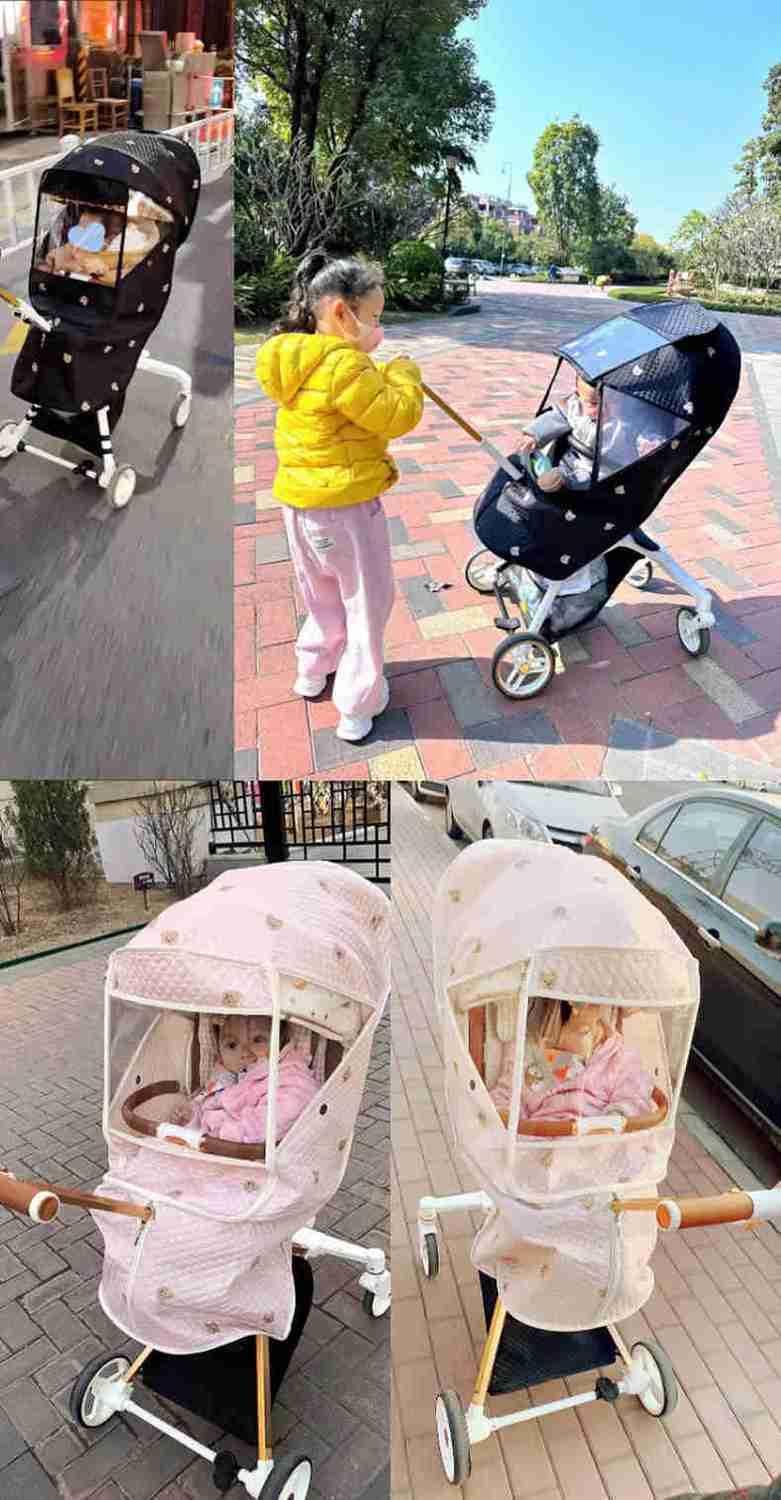 Product Introduction of Tấm Che Mưa Xe Đẩy Em Bé, Mục Đích Chung, Tốt Cho Em Bé, Gối Hai Chiều, Ya T6, Sản Phẩm Thần Kỳ Cho Trẻ Đi Bộ, Dày Dặn, Giữ Nhiệt, Chống Gió, Thích Hợp Cho Mưa Cho Bé 11