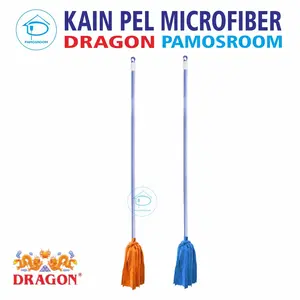 Pamosroom Mop Pel Microfiber Super Mikrofiber Alat Pel Lantai Rumah