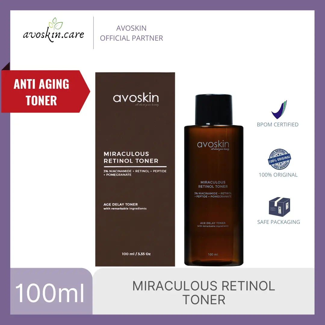 Avoskin Miraculous Retinol Toner 100ml (Anti Aging Toner)