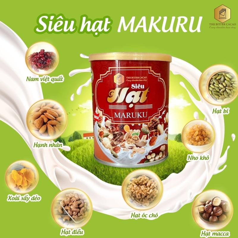 NGŨ CỐC SIÊU HẠT KHÔNG YẾN MẠCH MARUKU