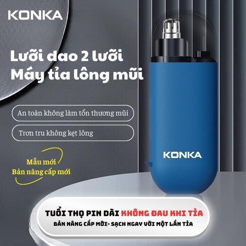 Máy Cắt tỉa lông mày lông mũi điện mini KONKA hàng chính hãnġ - Vichi cạo râu đa năng 5