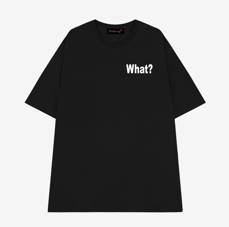 Áo thun nam nữ cổ tròn tay lỡ form rộng Neko.sg HT91 - Cotton 35%, 60% Polyester, 5% Spandex - Top, Women Menswear 3