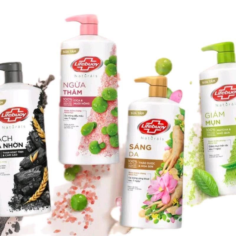 Sữa tắm LifeBuoy 800g tặng kèm 1 sữa tắm nhỏ 50g Dưỡng Body Nữ Women