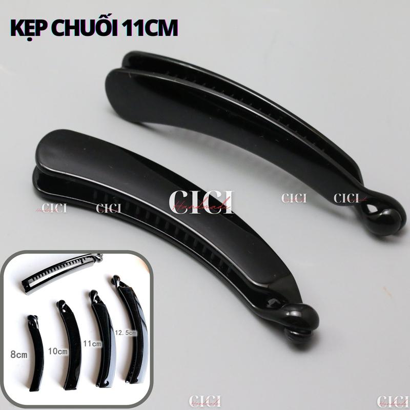 Kẹp chuối kẹp dọc dày dặn phôi phụ kiện tóc Cici Handmade kẹp tóc hàn quốc kẹp…