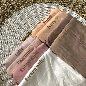 Puellavia - Pashmina Kaos / Bahan Rayon Premium