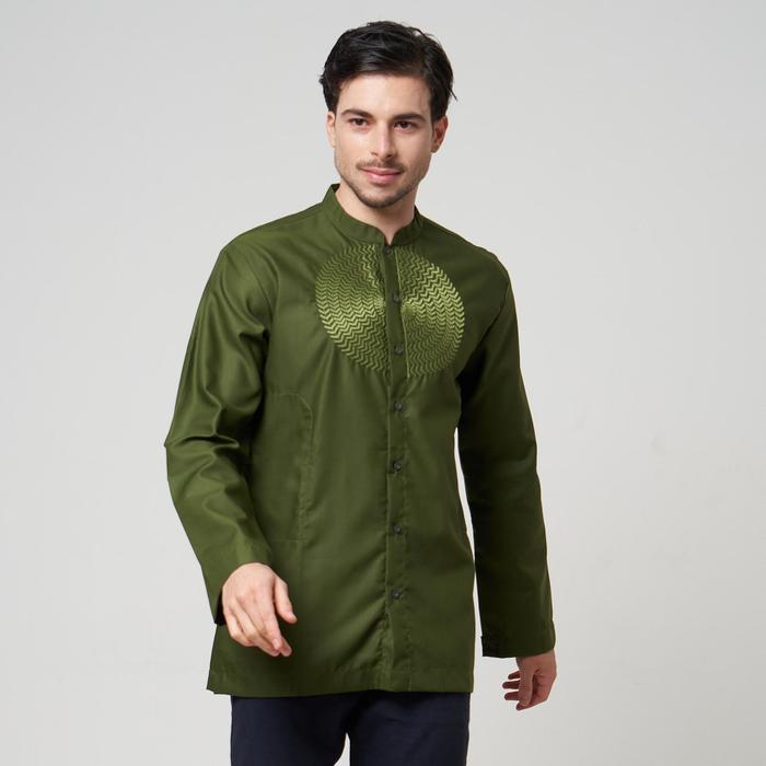 Gambar Baju Koko Preview Itang Yunasz Akio dari Preview Muslimwear Kota Administrasi Jakarta Barat Tokopedia