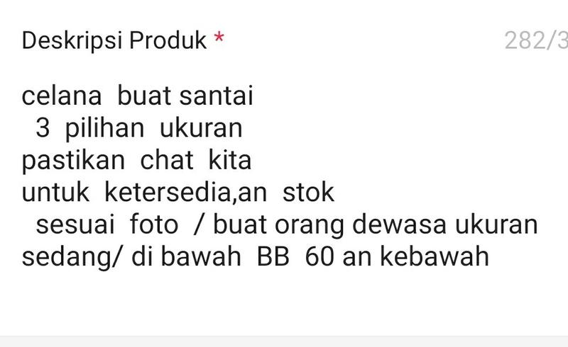 Product Introduction of celana batik buat santai khas minangkabau 0