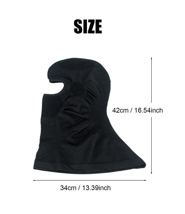 Product Introduction of Mặt Nạ Toàn Mặt Chiến Thuật, Độ Đàn Hồi Cao, Thoáng Khí, Mặt Nạ Balaclava, Thích Hợp Để Đạp Xe, Trượt Tuyết Thể Thao Ngoài Trời, Đi Xe Máy, Khăn Quàng Cổ, Mũ Bảo Hiểm, Mũ Bên Trong Che Mặt Sport 6