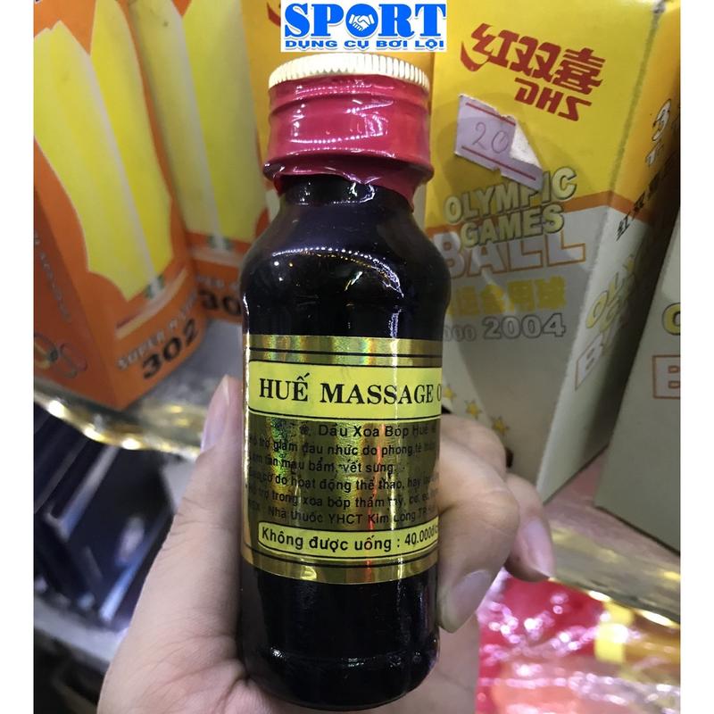 Dầu Massage Huế Xoa Bóp Thư Giãn Chính Hãng (Thể Thao, Gym, Spa)