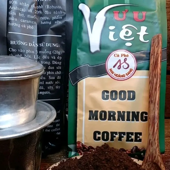 Cà phê gu đậm Lâm Đồng gói 500g Coffee Cafe