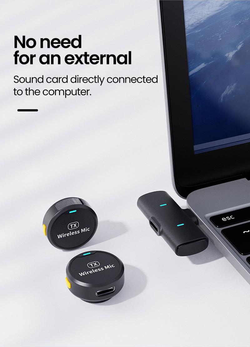 Product Introduction of M1 wireless magnetic button microphone, compatible with iPhone, iPad, Type-C,for live streaming, interviews, Vlog recording, audio recording, portable mini microphone, plug and play noise reduction 78