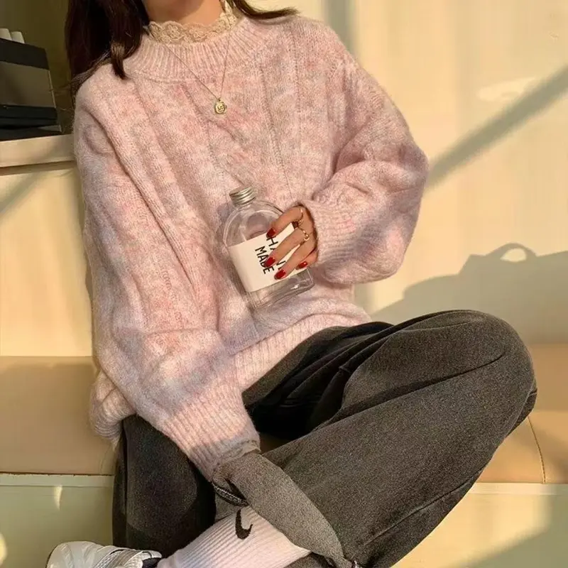 [BISA COD] VINTAGE SWEATER KOREAN CARDIGAN RAJUT SWEATHER KOREA SWEATER WANITA BAHAN RAJUT PREMIUM - 10 2
