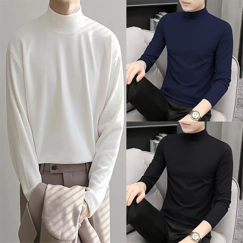  Combo áo 2 áo giữ nhiệt nam lót nỉ ấm áp Thun co dãn 4 chiều 