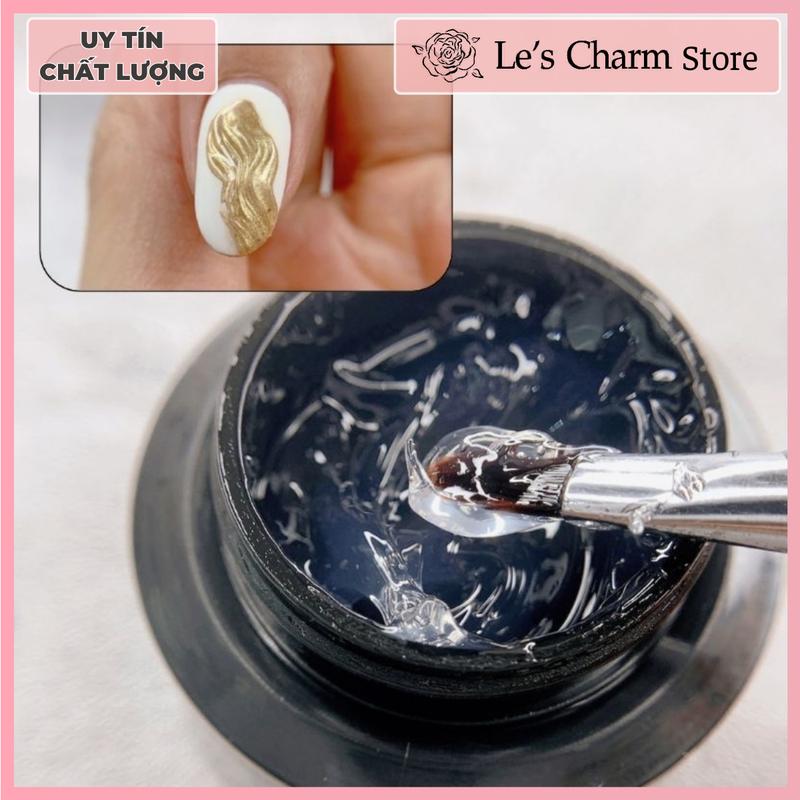  Gel thạch vẽ nổi 3D Vinimay - dùng vẽ hoa thủy tinh tạo vân tráng gương - Gel làm móng - Phụ liệu ngành nail 