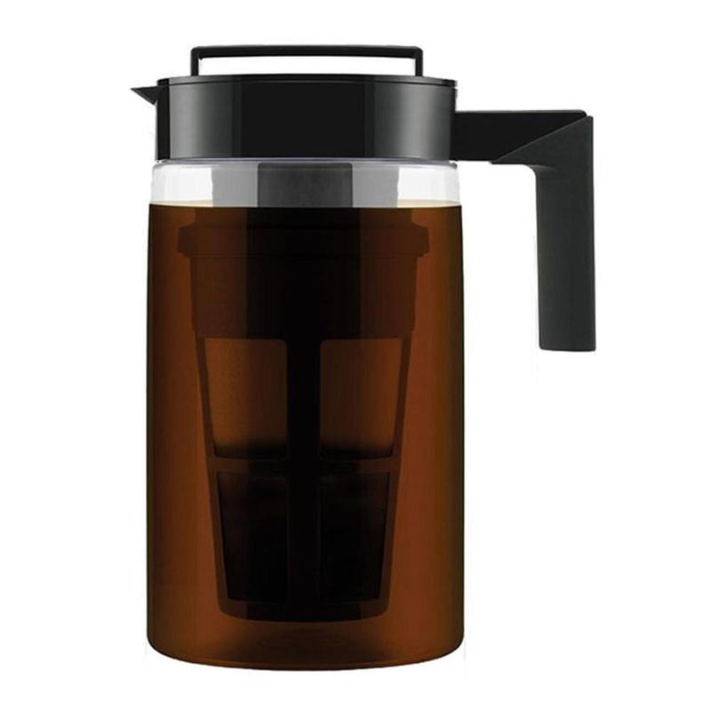 Product Introduction of Portable Cold Tea Brewing Coffee Maker Bottle, Milk Iced Tea Maker Cold Tea Brewing Pitcher, Juice Carafe for Bar, Restaurant, Office 0
