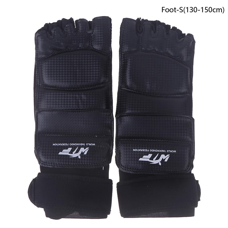 Product Introduction of Găng Tay Karate, 1 Đôi, Thiết Bị Võ Thuật Taekwondo, Găng Tay Chân Da, Bảo Vệ Nửa Ngón Tay Thích Hợp Cho Đấm Bốc, Bảo Vệ Tay Và Chân 31