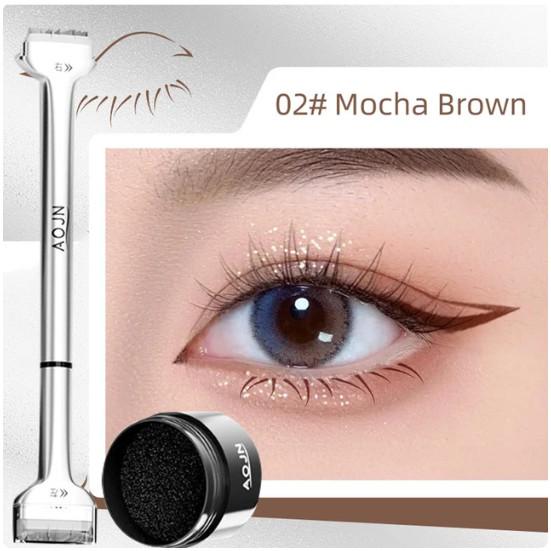 Product Introduction of Con dấu lông mi dưới Eyeliner Liquid 2 trong 1 Hỗ trợ mascara chống thấm nước và mồ hôi không chóng mặt Cosmetic 0
