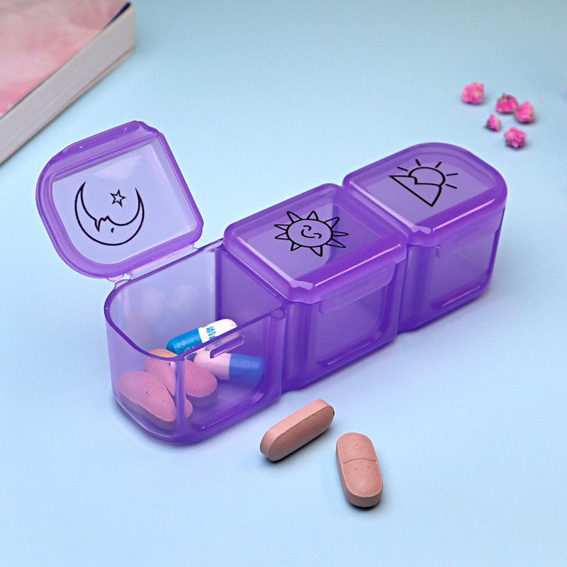 1PC Color Portable Mini Storage Box - Moisture-proof, 3-storey ...
