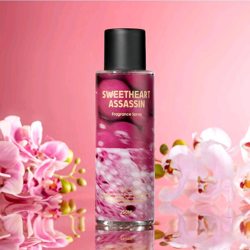 LONKOOM PARFUM Fragrance Spray Sweetheart Assassin/24K Gold/Noble Gold/Weekend Party Long-Lasting Fresh Air 250ml 2