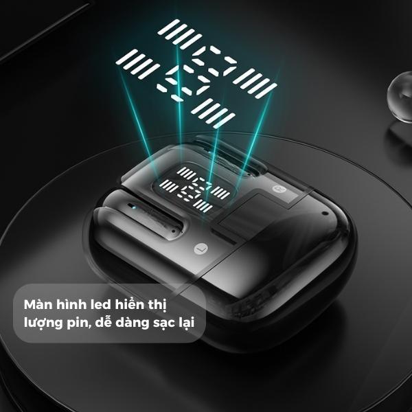 Tai nghe Bluetooth, Phiên bản DX16, Nút cảm ứng ENC, Khử tiếng ồn, Âm Nhạc mượt mà, Tai Nghe Không Dây, Thích hợp cho các cặp đôi, Hai cặp, Âm thanh Bluetooth, Khử tiếng ồn, Mới, Năm 2024 Earphone 6