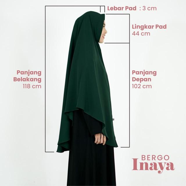 Product Introduction of HIJAB HAYURI BERGO INAYA BERGO NONPED WOOLPEACH PREMIUM GRADE A 0