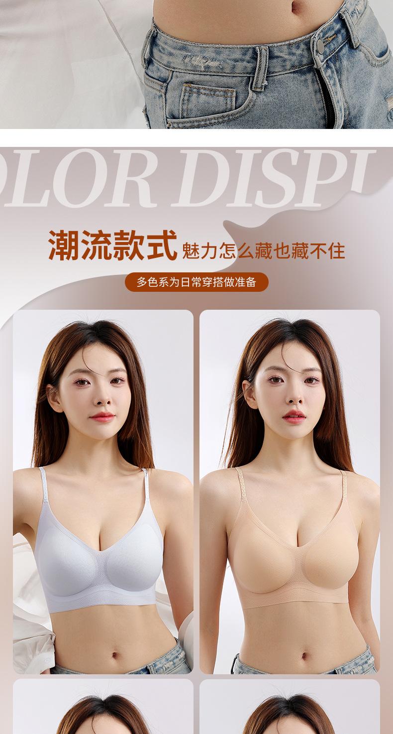 Product Introduction of [SILKELLE]Thin with Shoulder-Straps Underwear Push up Lifting Traceless Ventilation Comfortable Back Shaping 2