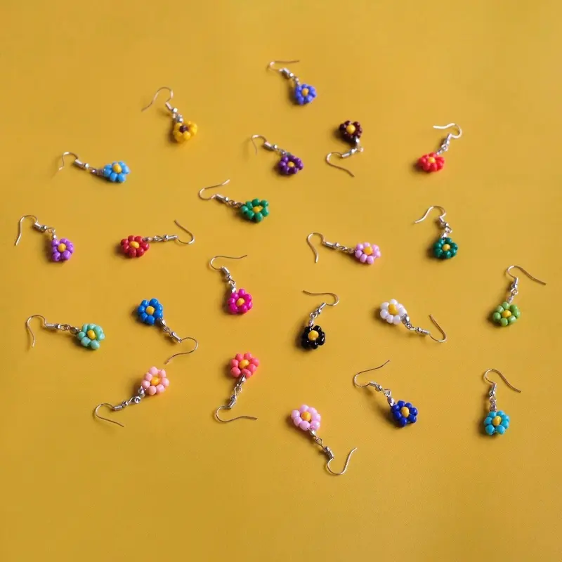 Mini Sunflower Earrings 4