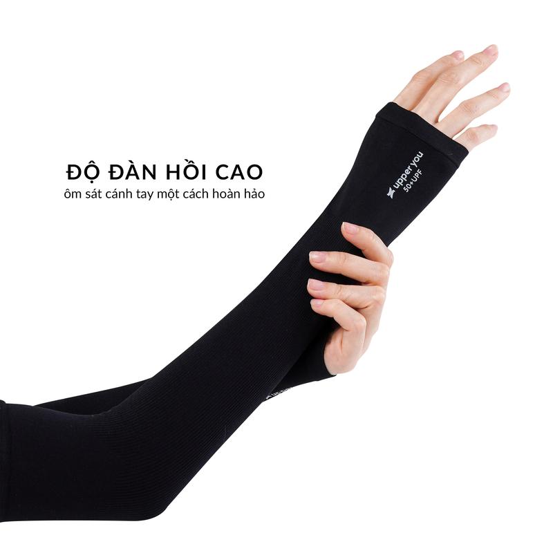 Găng Tay Chống Nắng/UV Cao Cấp UPF50+ UPPER YOU Xỏ Ngón/Không Xỏ Ngón Thun Lạnh Co Giãn 4 Chiều - OTX01/OTK01