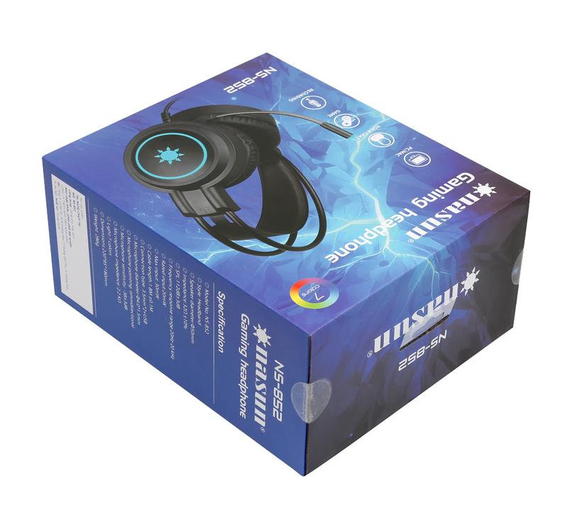 Product Introduction of mozard fristi Headphone GAMING NASUN NS-852, tai nghe game có mic  Nghe Nhạc chụp tai Nhét Tai Earphone Nhét Tai Earphone headphone bass sound headset chính hãng taing he bassman h headshave vxe r1 headphones x7 tainghe chuptai ky5 pro 6