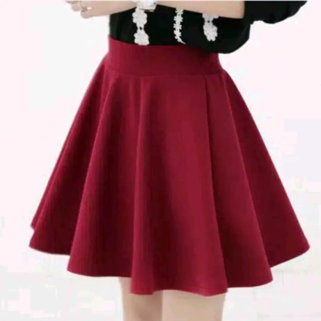 Rok Tyvan Skirt Korean Style Bahan Katun