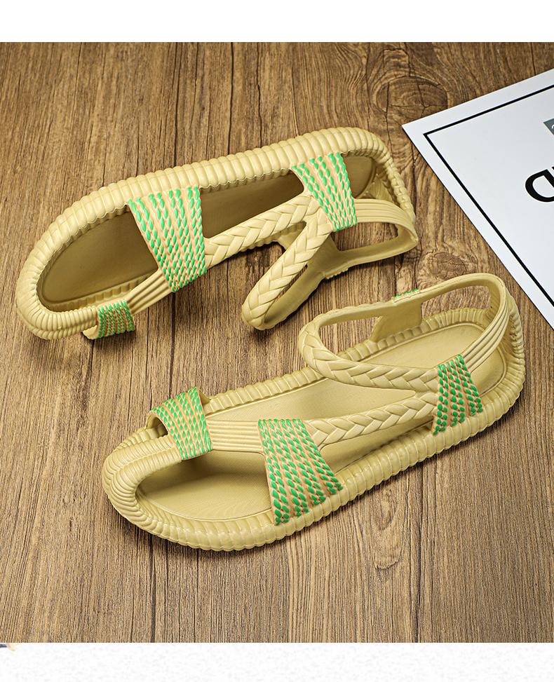 Product Introduction of Giày lội nước, Thủ Công Cổ Điển Mới, Thích Hợp Cho Cặp Đôi, Giày Thường Ngày Ngoại Cỡ, Dành Cho Nam Và Nữ, Dép Đi Biển 17