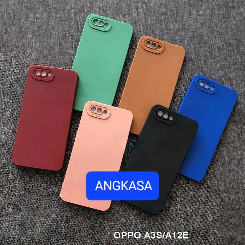 OPPO A3S CASE PRO CAMERA MACARON CASING SOFTCASE SILIKON 0