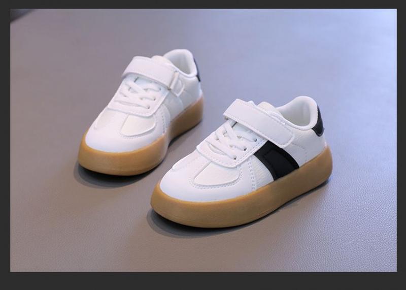 Product Introduction of Children's Shoes Children's Sneaker 2024 New Girls' Sneakers Boys' Moral Training Shoes Middle and Big Children Students Soft Bottom Skateboard Shoes 14