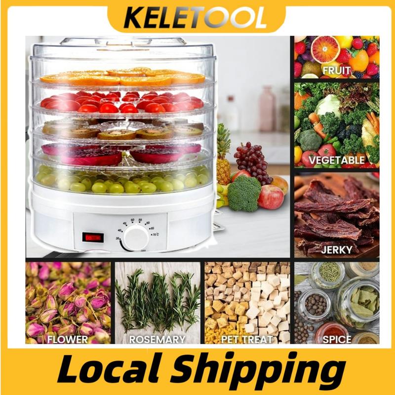 Product Introduction of LOCAL SHIPPING Food Dehydrator Vege Filament Dehydrated Machine Dehydrater Freeze Air Dryer Dried Fruit Fruits Veggie Drying Digital 1