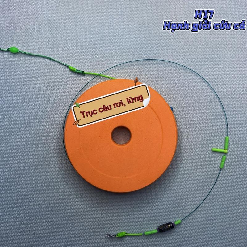 Bộ Trục Săn Hàng Chuyên Câu Rơi H17 Lửng Phụ Kiện Nhỏ Nhẹ Chất Lượng Trạng Thái Mồi Rơi Chậm Hiệu Quả Khi Câu Cá Mới - Bắt Cá Fishing Đi Câu