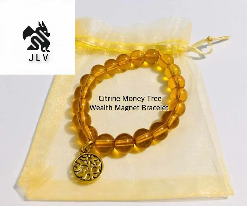 Money Tree Lucky Charm Bracelet For Money Feng Shui Gold Money