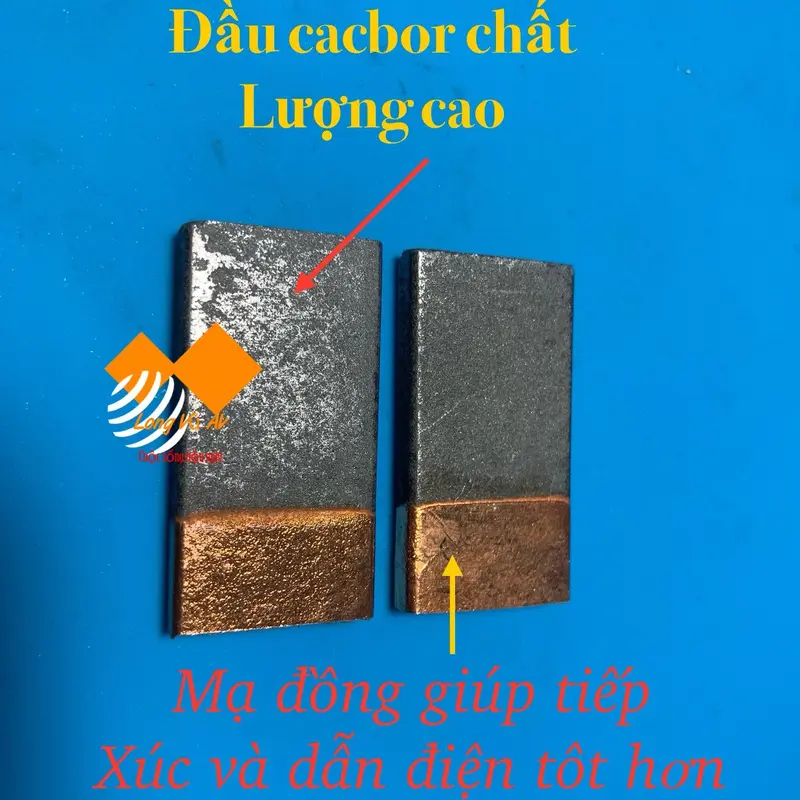 5 đôi điện cực máy hàn ống đồng điều hòa tủ lạnh loại to 2