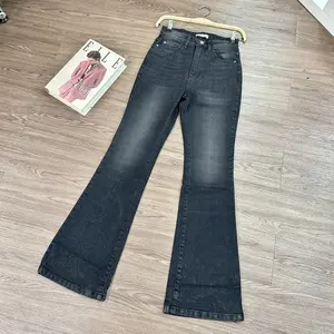 ORE - Jysso Cutbray Jeans Highwaist Celana Panjang Wanita terbaru Slimfit Washed Strech