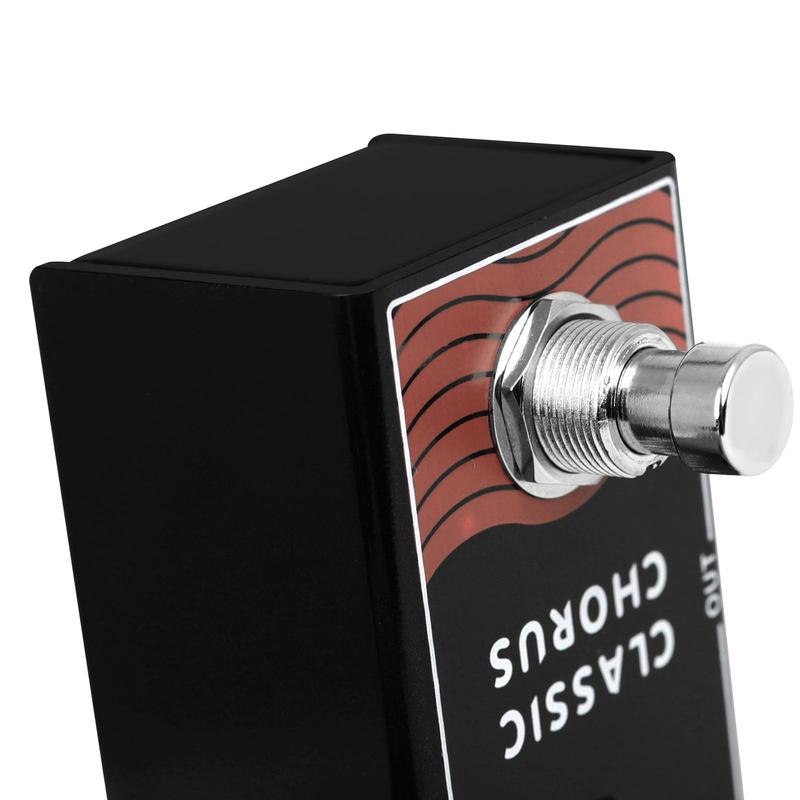 Classic Chorus Guitar Effect Pedal, Mini Guitar Effect Pedal, Guitar Accessories for Electric Guitar, Bass, Keyboard, Drum 4