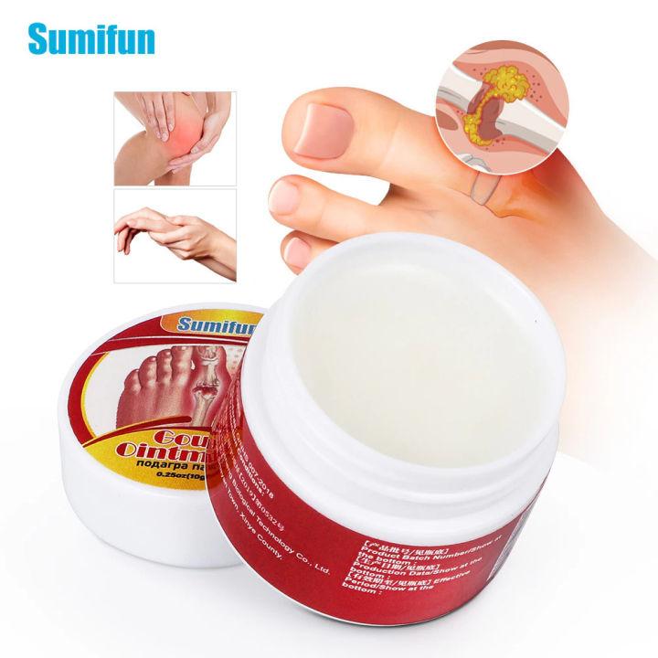 Product Introduction of Relieve Joint Inflammation Sumifun Gout Ointment Hand Foot Thumb Arthritis Massage Cream Finger Joint Knee Ointment Gout 2
