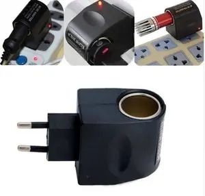 Adaptor Charger Colokan Lighter Mobil 220V to DC 12V / Charging Gadget Switch 12V 500mA