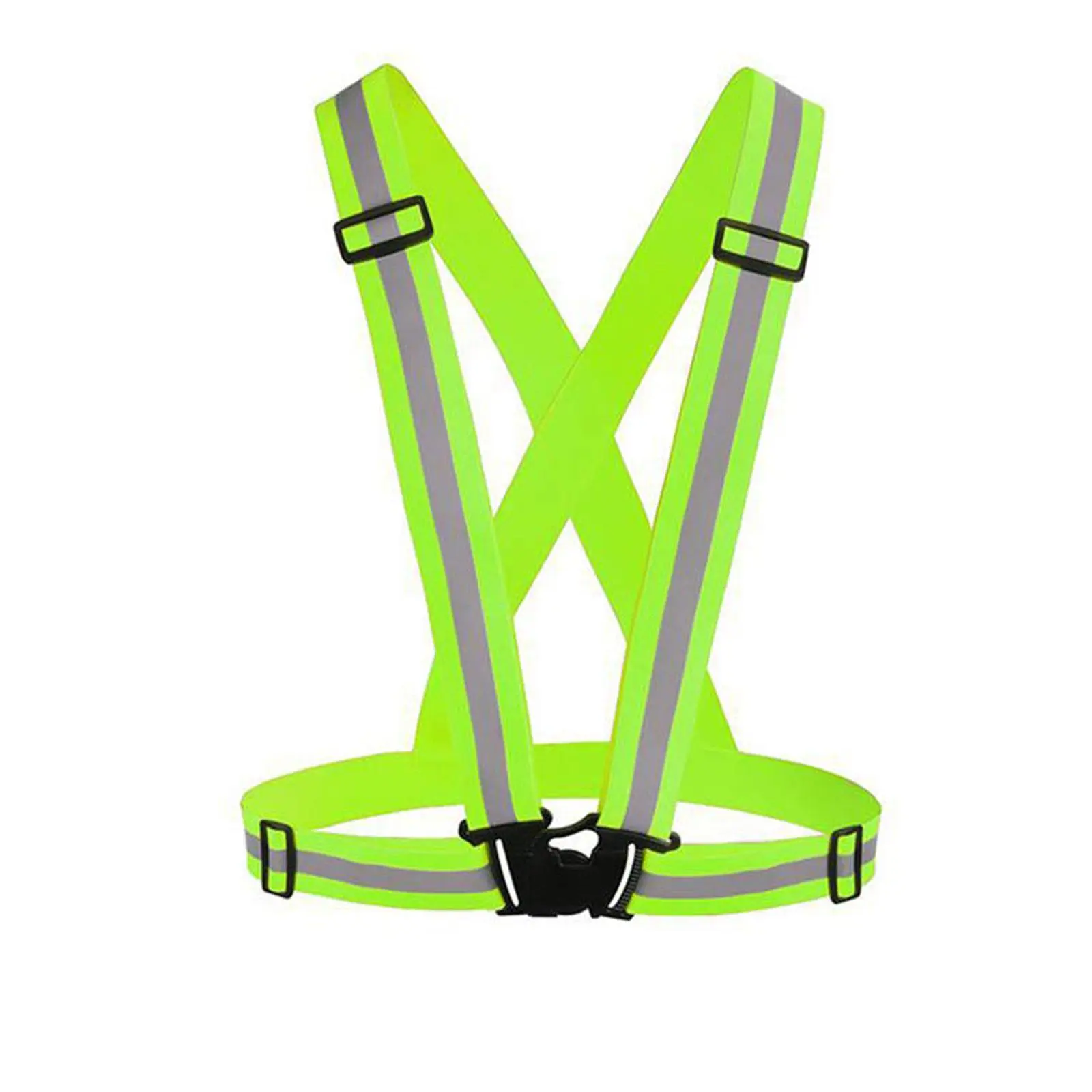 Adjustable High Visibility Reflective Safety Vest, Safety Vest for Traffic Control, Running, Cycling, Motorcycle Accessories, Protective Gear