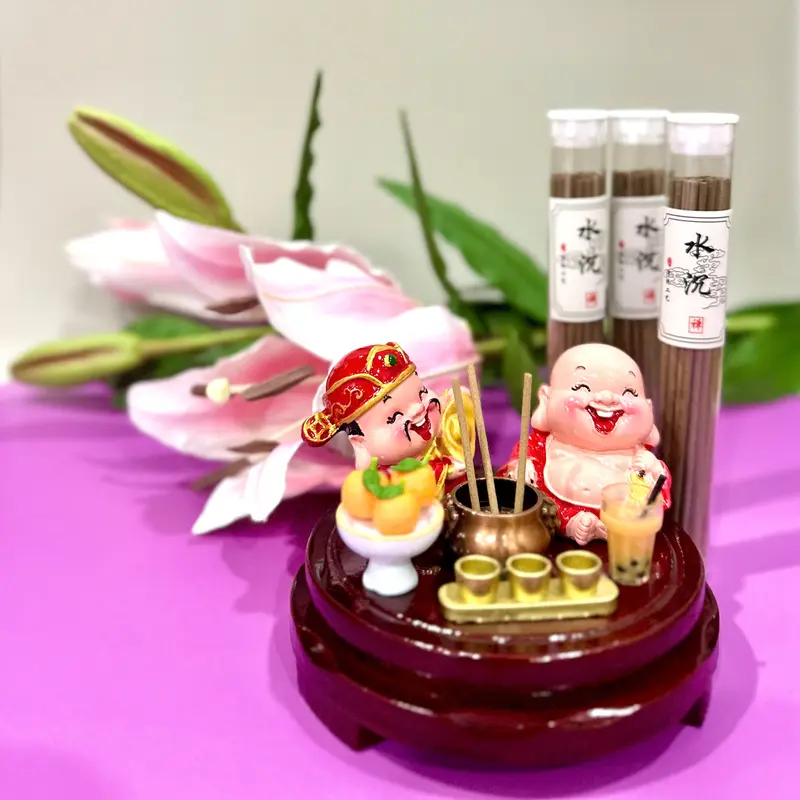 ỐNG NHANG KHÔNG TĂM MINI – Sử dụng cho lư hương mini, bàn thờ Thần tài thổ địa mini… 4