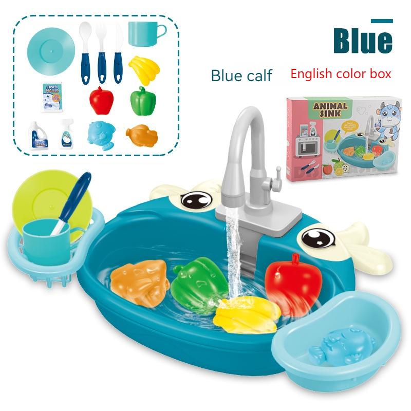 Đồ Chơi Nhà Chơi, Lựa Chọn, Chơi Giả Vờ, Bồn Rửa Nhà Bếp Và Bồn Rửa Cho Trẻ Em, Bộ Đồ Chơi Nhà Bếp Cho Bé Trai Và Bé Gái, Quà Tặng Trẻ Em 4