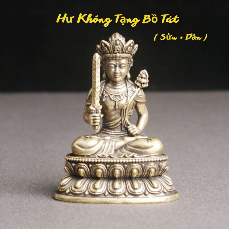 ( Tinh Xảo ) Tượng Mini 8 Vị Phật Bản Mệnh theo 12 con Giáp chất liệu Đồng Thau 2