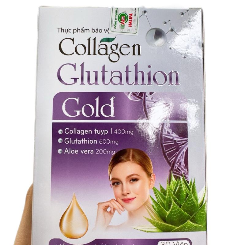 Collagen glutathion sáng đẹp da 1