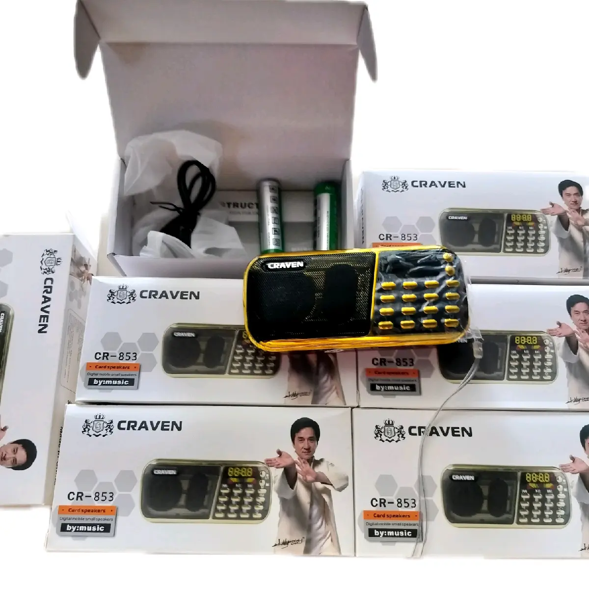 Loa mini Bluetooth caraven 853 nghe nhạc