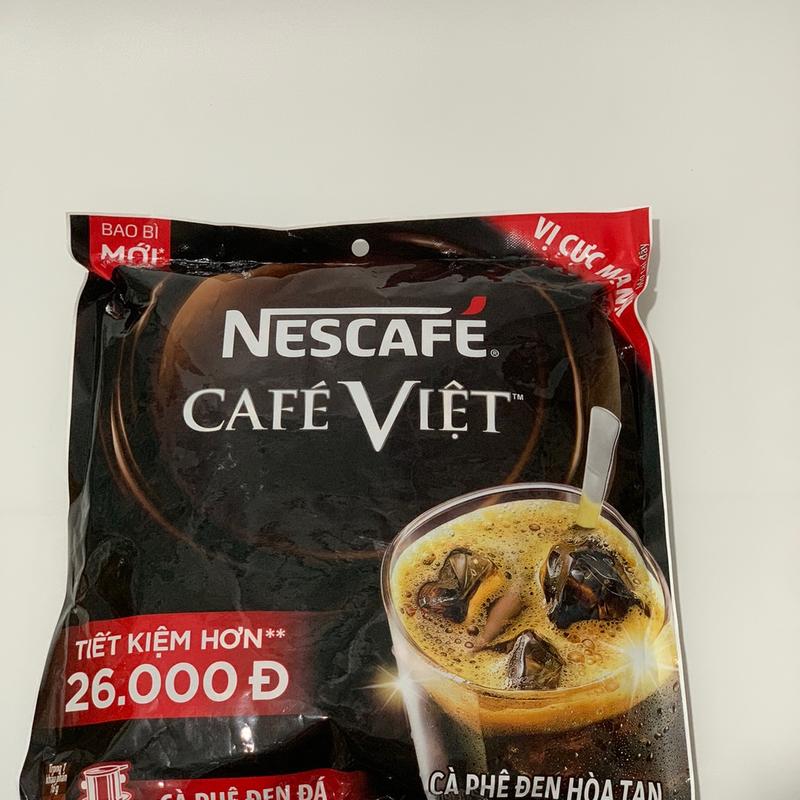 [ sale Date t7/2025]  Cà Phê Việt túi 35 gói - Nescafe Coffee- Cà phê Đen Đá