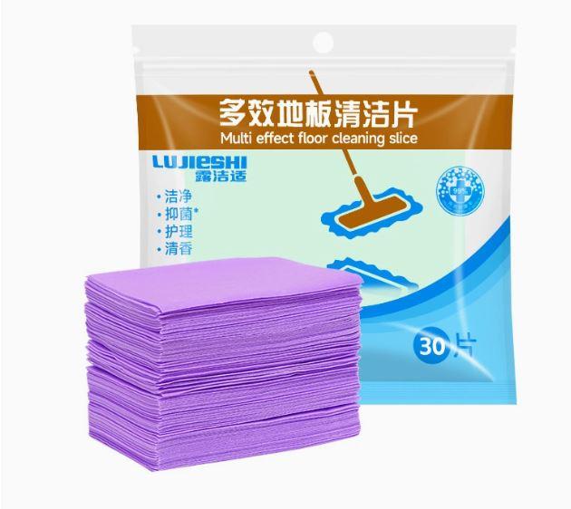 {COMBO 5 GÓI 150 MIẾNG 5 MÙI HƯƠNG} Giấy lau sàn hoà tan đa năng Làm Sạch - Công nghệ nano mới siêu tiết kiệm 4